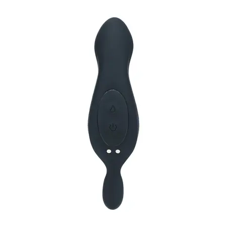 LEVELZ Prostatic Model Black, silikonski intimni masažer sa grejanjem i vibracijom