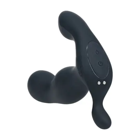 LEVELZ Prostatic Model Black, silikonski intimni masažer sa grejanjem i vibracijom