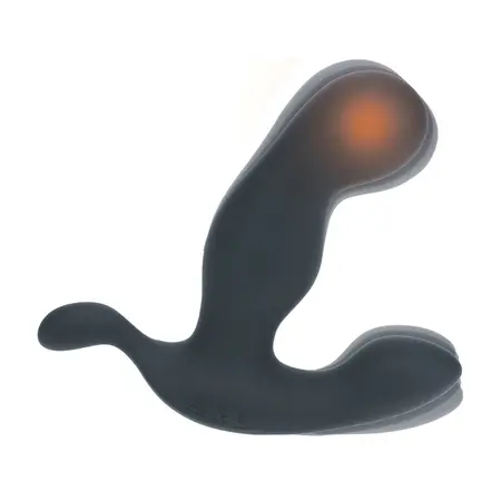 LEVELZ Prostatic Model Black, silikonski intimni masažer sa grejanjem i vibracijom