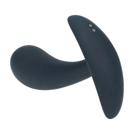 LEVELZ vibrirajući silikonski masažer prostate srednji crni ergonomski