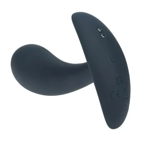 LEVELZ Plug S Black, punjivi silikonski analni čep