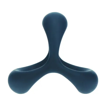 LEVELZ Tri-O Ergo Silicone Support Ring Black - Triple Structure Design
