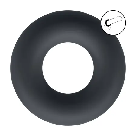 LEVELZ Liquid Silicone Performance Ring S Black fleksibilan prsten za maksimalnu udobnost