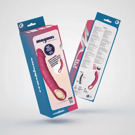 Magnus Bend Flexible Intimate Device Pink 22.5cm USB Rechargeable