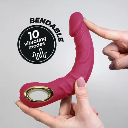 Magnus Bend Flexible Intimate Device Pink 22.5cm USB Rechargeable