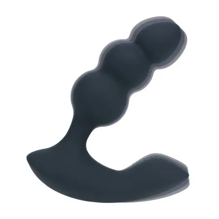 LEVELZ Revo crni silikonski stimulator prostate sa dva motora i daljinskim upravljačem