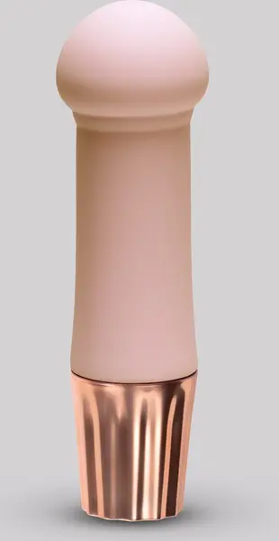 Crushious Mellow Puff Mini Wand, kompaktni roze masažer, 11 cm
