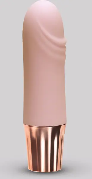 Crushious Mellow Waves mini vibrator roze boje 11cm od silikona