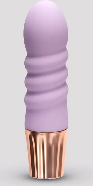 Crushious Mellow Bubbles mini vibrator lavanda 11cm silikon USB