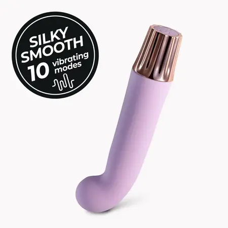 Crushious Mellow Gee Mini Lavender, kompaktni sistem za G-tačku sa 10 režima rada