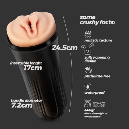 Crushious Prixus ultra mekani intimni trenažer TPE 24.5cm