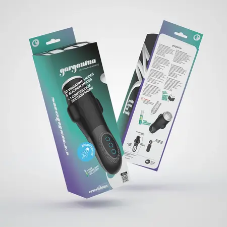 Crushious Gargantua Intimate Suction Device with Removable Sleeve 23.5cm