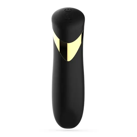 Crushious Blinders Rechargeable Mini Vibrating Device Black 10.2cm