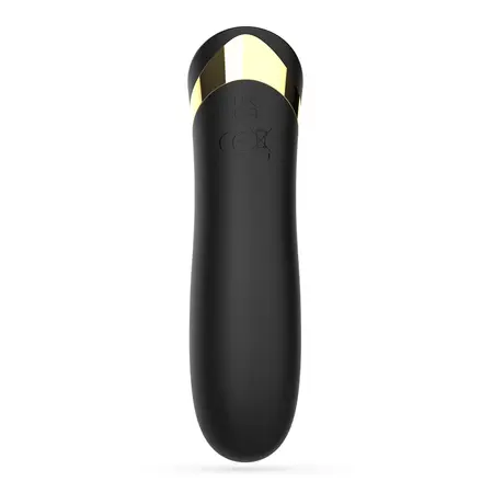 Crushious Blinders Rechargeable Mini Vibrating Device Black 10.2cm