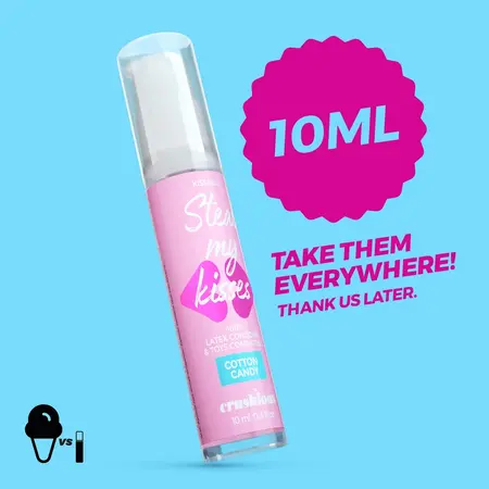 Steal My Kisses lubrikant na bazi vode sa ukusom šećerne vune 10ml veganski