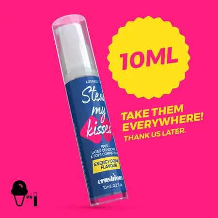 Steal My Kisses lubrikant na bazi vode sa aromom energetskog pića 10 ml