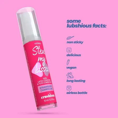 Bijoux Indiscrets Steal My Kisses lubrikant jagoda i šampanjac 10ml