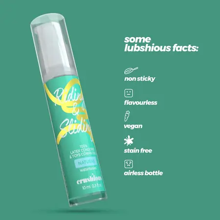 Riding & Sliding lubrikant na bazi vode 10ml bez mirisa u airless bočici