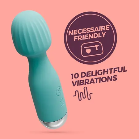 Crushious Wanderlust Mini Wand masažer Mint Green kompaktni 15cm