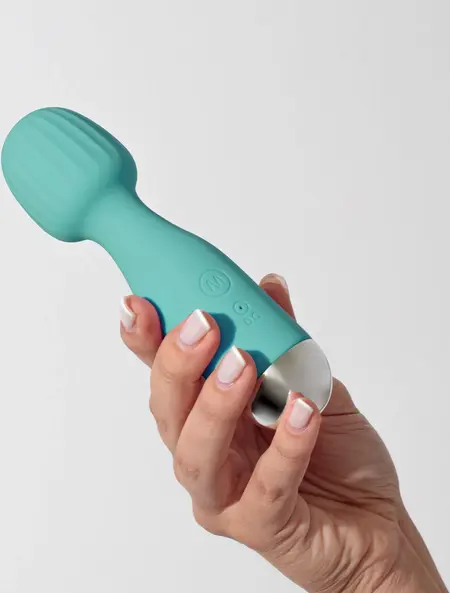Crushious Wanderlust Mini Wand masažer Mint Green kompaktni 15cm
