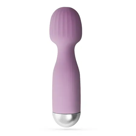 Crushious Wanderlust Mini Wand masažer Lilac, kompaktni silikon, 10 modova vibracije
