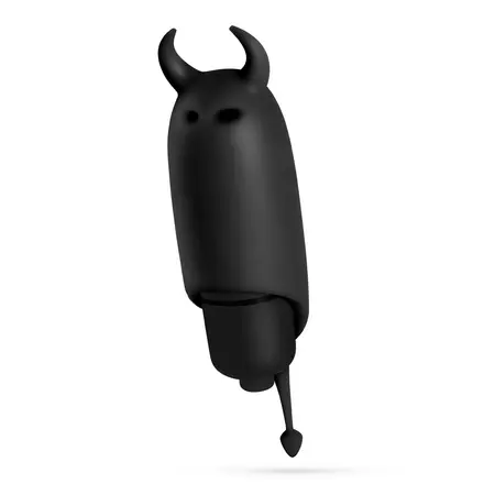 Crushious O-Pet Devil Vibrirajući Metak Crni 10 Režima Kompaktni Dizajn