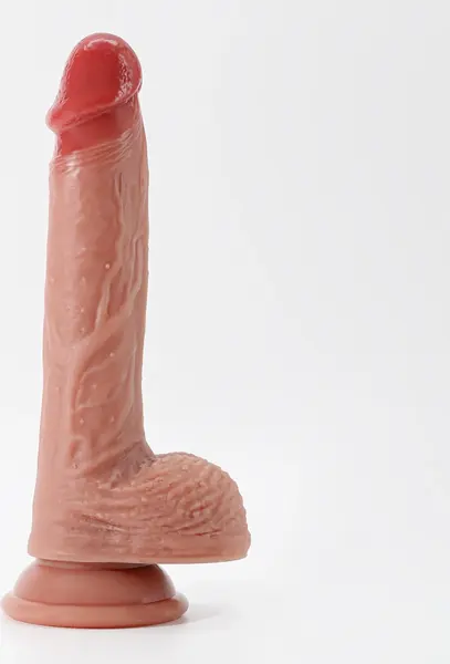 Crushious Inviktus intimni dildo od tečnog silikona 22cm u boji kože