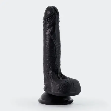 Crushious Inviktus model od tečnog silikona 19 cm crni, fleksibilni sistem