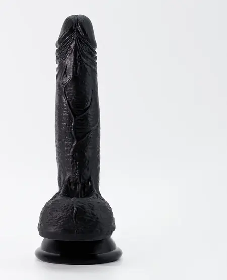 Crushious Inviktus model od tečnog silikona 19 cm crni, fleksibilni sistem