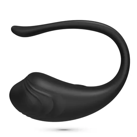 Crushious Tamago Black bežično punjivo vibrirajuće jaje sa 9 modova rada