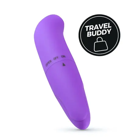 Crushious G-Finder Mini intimni masažer u ljubičastoj boji, 8 cm ABS