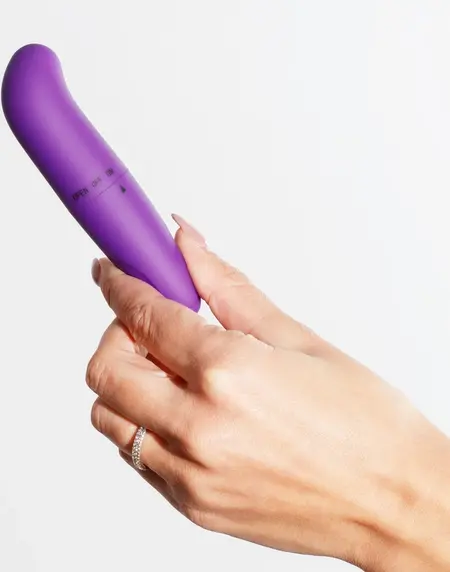 Crushious G-Finder Mini intimni masažer u ljubičastoj boji, 8 cm ABS