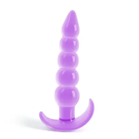 Crushious Draco intimni silikonski čep lila 12cm fleksibilan dizajn