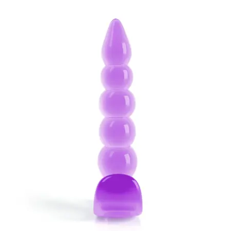 Crushious Draco intimni silikonski čep lila 12cm fleksibilan dizajn