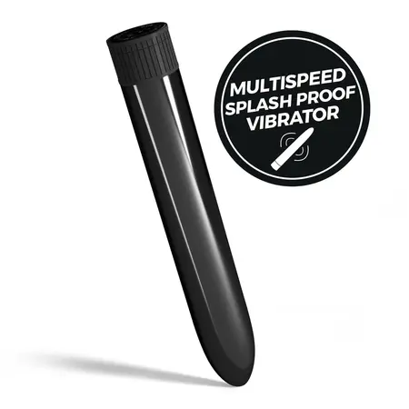 Crushious Classic Vibe intimni vibrator crni 17.5cm tanki dizajn