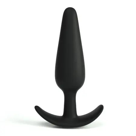 Crushious Tic Tac Toe Intimate Plug Training Set Black Silicone 3 Sizes
