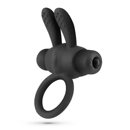 Crushious Pluto silikonski prsten sa vibrirajućim metkićem crni 7.6cm