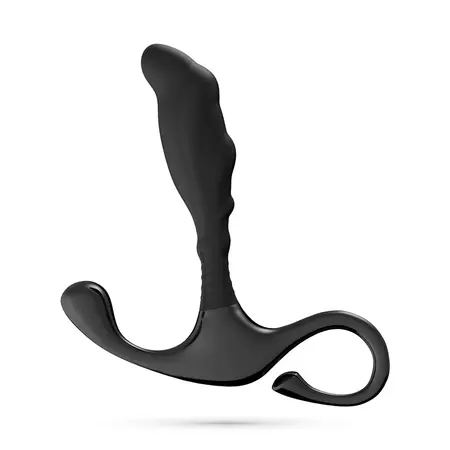 Crushious Djinn crni silikonski stimulator prostate od 10.5 cm sa ergonomskim dizajnom