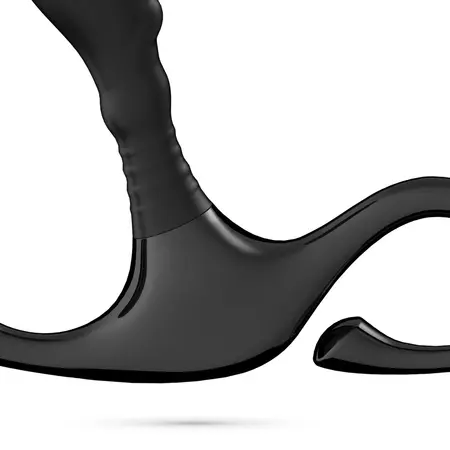 Crushious Djinn crni silikonski stimulator prostate od 10.5 cm sa ergonomskim dizajnom