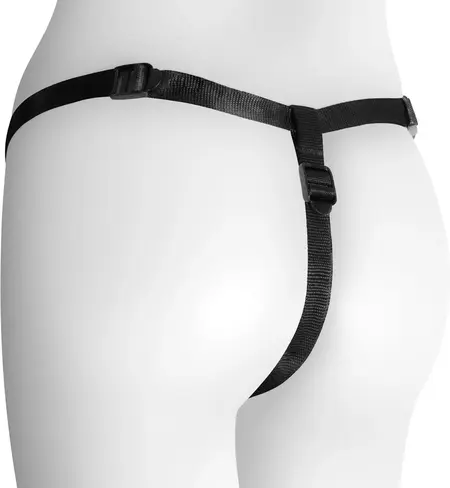 Crushious Snapper Pink Adjustable Strap-On Harness Silicone Set 12.5 cm