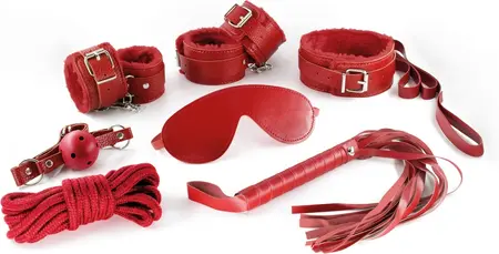 Dungeons and Maidens crveni osmodelni podesivi set za bondage