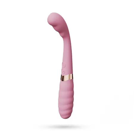 Crushious Pixie fleksibilni vibrator sa dva kraja roze 20cm