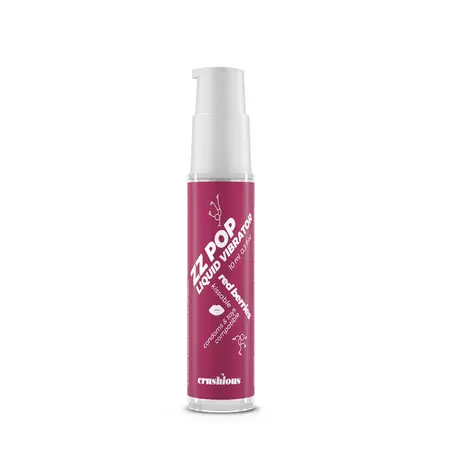 ZZ Pop tečni vibrator sa ukusom crvenog voća 10ml, aromatični stimulativni gel