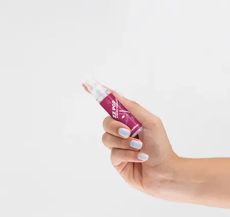 ZZ Pop tečni vibrator sa ukusom crvenog voća 10ml, aromatični stimulativni gel