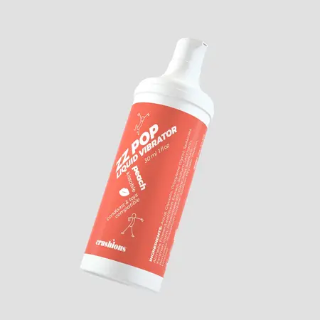 ZZ Pop Kissable Liquid Sensation Gel Peach 30ml sa ukusom breskve za stimulaciju