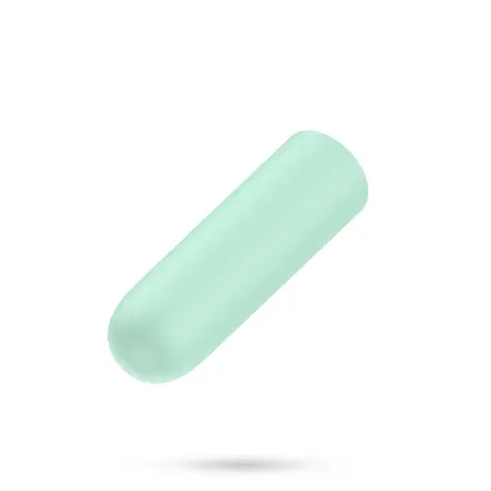 Crushious Quackers USB punjivi mini vibrator u mint zelenoj boji