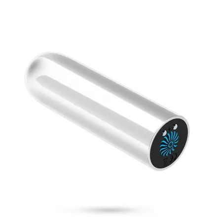 Crushious Quackers punjivi intimni vibrator metak, beli, 8.6 cm