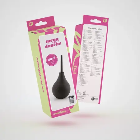 CleanStream Mega Douche sistem za intimnu higijenu 160 ml crni