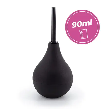 Mega Douche Anal Hygiene System 90 ml Black - Intimate Cleaning Device