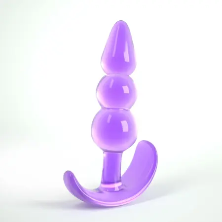 Crushious The Plunger Silikonski Čep Lila 9cm Fleksibilna Baza Udobno Prijanjanje